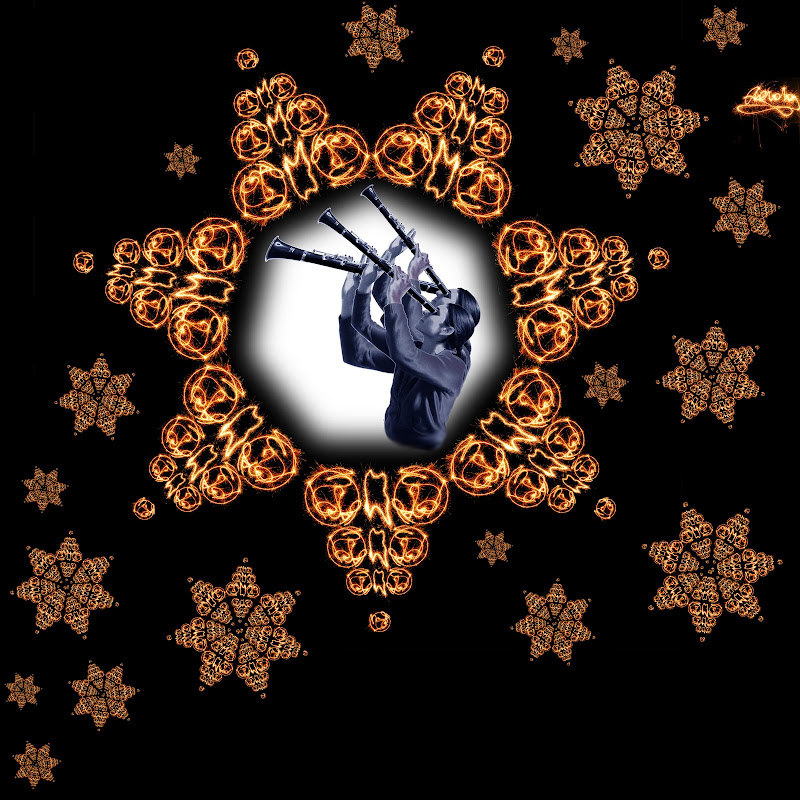 Clipart di note musicali ad acquerello / Arte musicale arcobaleno, uso